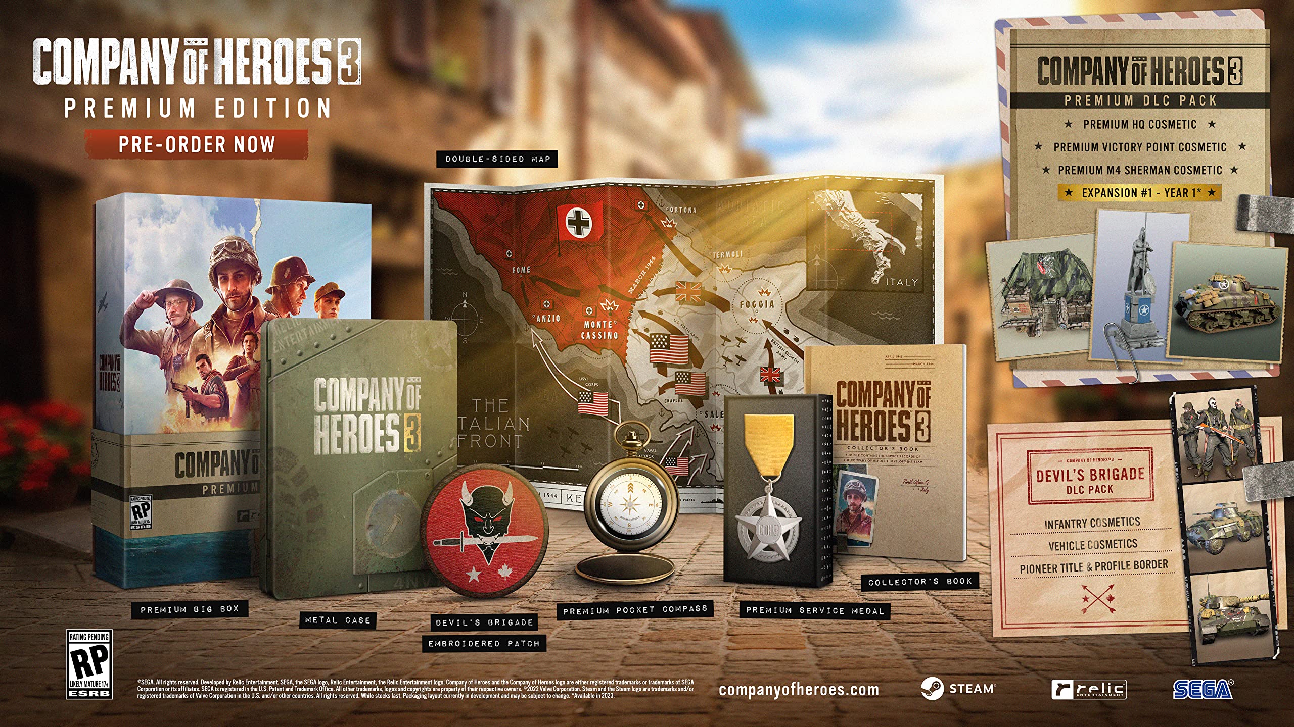 Company of Heroes 3: Premium Edition - PC: Xbox: Video Games
